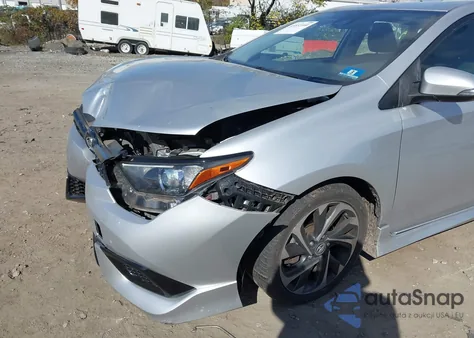 2017 Toyota Corolla Im z USA, uszkodzony, nr VIN JTNKARJE9HJ546785